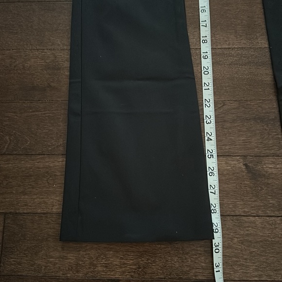 Y2K Hugo Buscati High Waist Bootcut Pants Black 90’s Vintage 2 - Picture 9 of 10